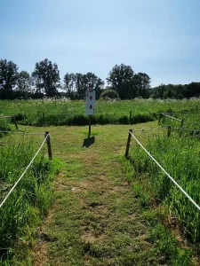 Photo de l'entrée d'un parcours