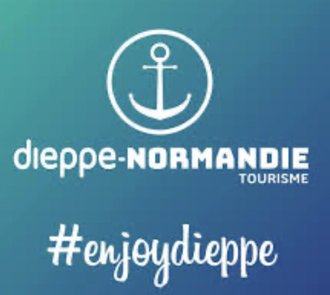 Logo de l'office de tourisme de Dieppe - Normandie "Enjoy Dieppe"