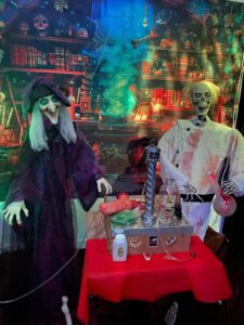 Photo des décors d'Artmazia pour Halloween